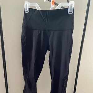 Lululemon Align Lace Cropped Leggings